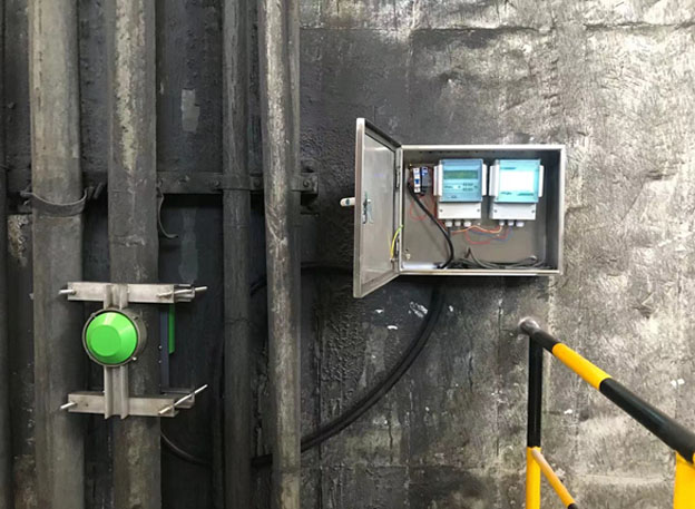 Na-22放射性儀表礦山充填管道密度測(cè)量現(xiàn)場(chǎng)(圖2)