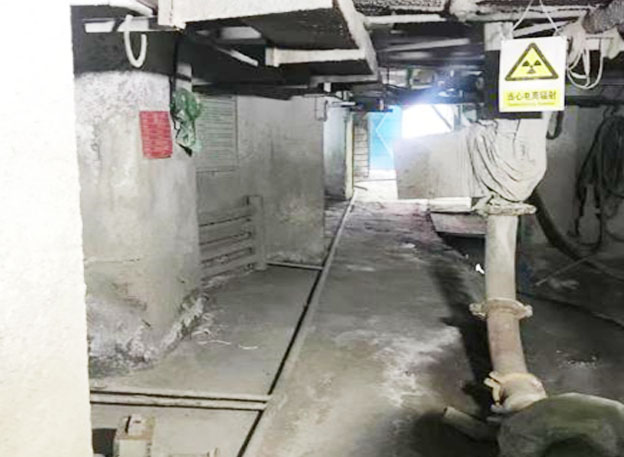 Na-22放射性儀表礦山充填管道密度測(cè)量現(xiàn)場(chǎng)(圖3)