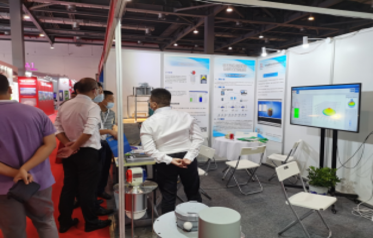 北京金德研發(fā)新品 —— 3D雷達物位掃描儀亮相2021南昌水泥技術(shù)展